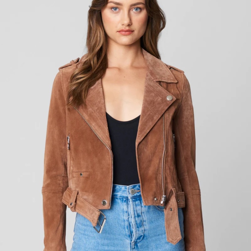 Anthropologie BlankNYC suede Moto jacket - Picture 12 of 13
